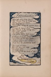 Canciones de Inocencia y de Experiencia, Placa 31, Introducción (Bentley 30) de William Blake