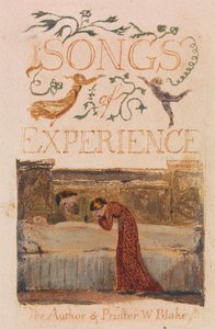 Canciones de Inocencia y de Experiencia, Lámina 33, Página de Título de Experiencia (Bentley 29) de William Blake