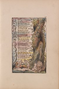 Canciones de inocencia y de experiencia, Placa 35, La niña pequeña encontrada (Bentley 36) de William Blake