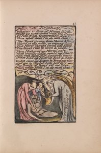 Canciones de inocencia y de experiencia, Placa 42, A Tirzah (Bentley 52) de William Blake