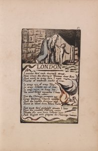 Canciones de Inocencia y de Experiencia, Placa 51, Londres (Bentley 46) de William Blake
