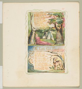 Canciones de Inocencia y de Experiencia: La Niña Perdida La Niña Encontrada de William Blake