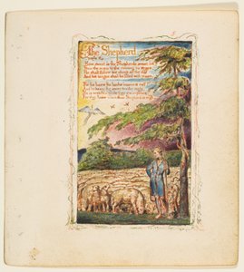 Canciones de Inocencia y de Experiencia: El Pastor, ca. 1825
