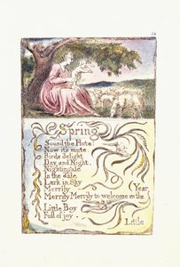 Primavera, 1789 de William Blake