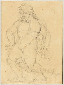 Estudio de la Figura de Agnello Brunelleschi de William Blake