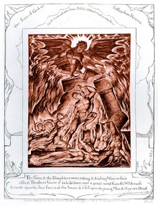 Ilustraciones del Libro de Job por William Blake