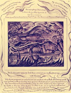 Ilustraciones del Libro de Job por William Blake