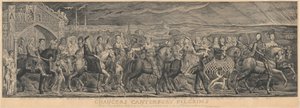 Los Peregrinos de Canterbury de William Blake