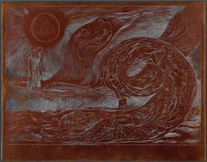 El círculo de los lujuriosos: Paolo y Francesca de William Blake