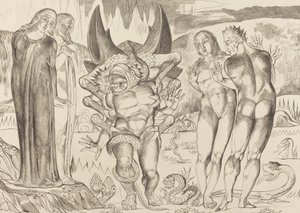 El Círculo de los Ladrones, Agnolo Brunelleschi Atacado por una Serpiente de Seis Patas