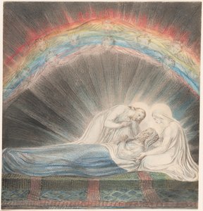 La muerte de San José de William Blake