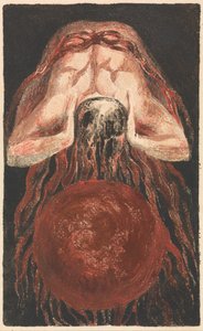 El Primer Libro de Urizen, Placa 16 (Bentley 17) de William Blake