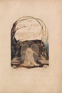 El primer libro de Urizen, Placa 1
