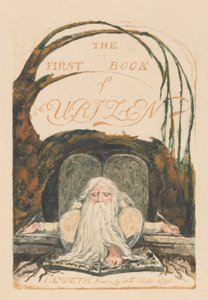 El primer libro de Urizen, lámina 1, El primer libro de Urizen. (Bentley 1) de William Blake