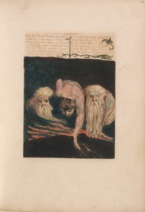 El primer libro de Urizen, Placa 20, Así fue dividido el Profeta Eterno... (Bentley 15)