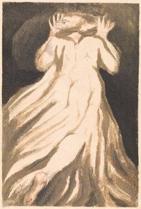 Primer libro de Urizen, lámina 21 (Bentley 27) de William Blake
