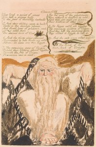 El Primer Libro de Urizen, Placa 25, Vivieron un período de años... (Bentley 28) de William Blake