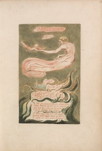 El Primer Libro de Urizen, Placa 2, Preludio al Libro de Urizen (Bentley 2) de William Blake