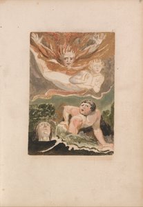 El Primer Libro de Urizen, Lámina 4 (Bentley 24) de William Blake
