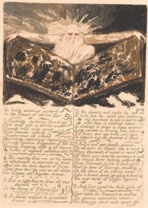 El Primer Libro de Urizen, Lámina 6, "En creaciones vivientes appeared