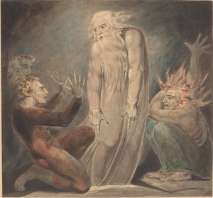 El Fantasma de Samuel Apareciendo a Saúl