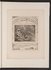 El Señor respondiendo a Job desde el torbellino de William Blake
