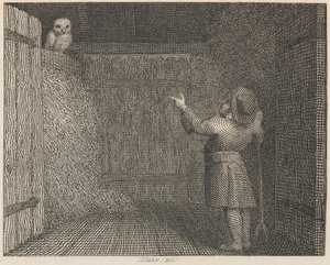 El búho y el granjero de William Blake