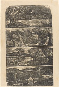 Las pastorales de Virgilio de William Blake