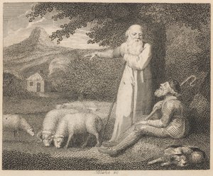El pastor y el filósofo de William Blake