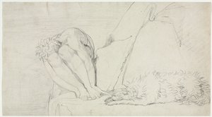 El pensamiento de la muerte solo, el miedo destruye de William Blake