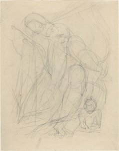 El triple arco de Tiempo [recto] de William Blake