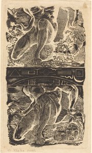 Desconocido sujeto Dejad que mire al cielo y ría en el aire brillante de William Blake