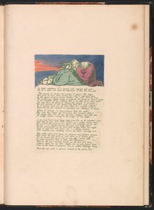 Visiones de las hijas de Albión, Placa 10, En feliz copulación... de William Blake
