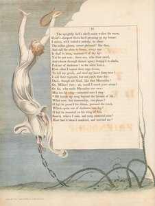 Pensamientos Nocturnos de Young, Página 16, A menudo Estalla Mi Canción más allá de los Límites de la Vida de William Blake