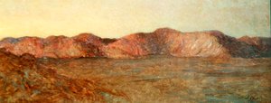 Desierto de El Kab, resplandor de William Blake Richmond
