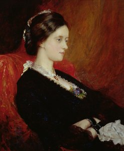 Retrato de la Sra. Emily Meynell-Ingram (1840-1904) 1884 de William Blake Richmond