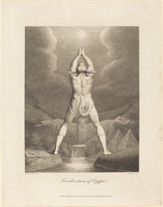 Fertilización de Egipto de William Blake after Henry Fuseli