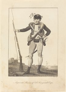 Un marino privado del Cuerpo del Coronel Fourgeoud