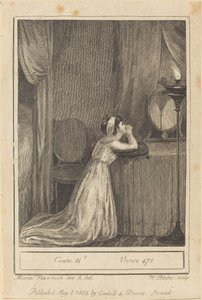 Canto II, Verso 471 de William Blake after Mary Ann Flaxman