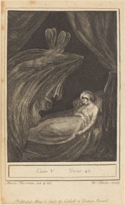 Canto V, Verso 43 de William Blake after Mary Ann Flaxman
