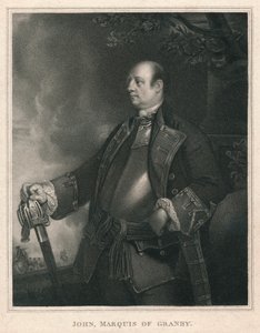 John, Marqués de Granby, c. 1758-1760, 1810 de William Bond