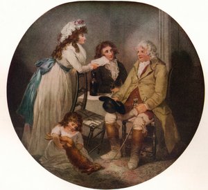 La Visita del Granjero a su Hija Casada en la Ciudad, 1789, 1915 de William Bond