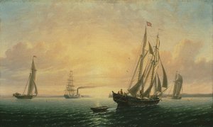 La goleta Jane de Bath, Maine, 1857