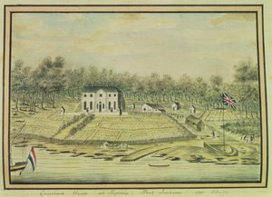 Casa del Gobernador en Sídney, Port Jackson, 1791