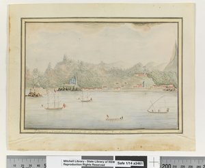Villyanon, Convento del Gloria al Acueducto. Río de Janeiro 1787 (detalle) de William Bradley
