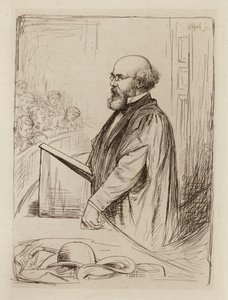 Norman Macpherson, Profesor de Derecho Escocés (grabado)