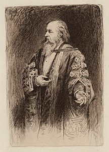 Sir Alexander Grant, Vicerrector y Director (grabado) de William Brassey (after) Hole