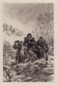 A través de la inundación