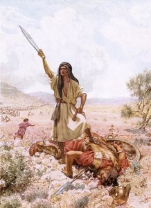David y Goliat de William Brassey Hole