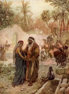 Eliezer y Rebeca en el pozo de William Brassey Hole